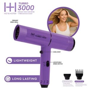 Turbo 3000 Purple Hair Dryer